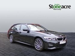 Black Used 2021 BMW 318 M Sport Estate | £18,895 (Fair price)
