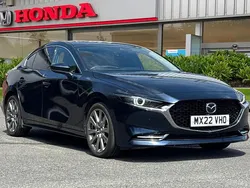 Blue Used 2022 Mazda 3 Inclusive Sedan | £19,571 (Fair price)