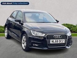 Black Used 2018 Audi A1 Sportback Sport Hatchback | £9,375 (Good price)