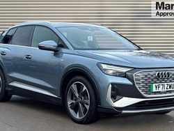 Blue Used 2021 Audi Q4 e-tron S-Line SUV | £27,490