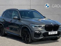 Grey Used 2021 BMW X5 M Sport SUV | £47,595 (Expensive)