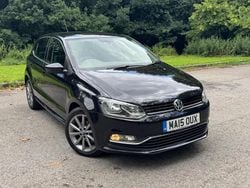 Black Used 2015 VW Polo Design Hatchback | £6,995 (Fair price)