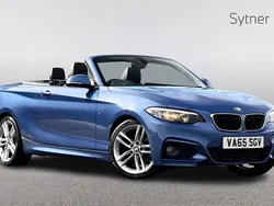 Blue Used 2016 BMW 218 M Sport Cabriolet | £12,000 (Fair price)