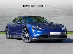 Blue Used 2023 Porsche Taycan Sedan | £59,940 (Fair price)