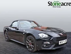 Black Used 2017 Abarth 124 Spider Cabriolet | £14,995 (Good price)