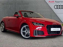 Red Used 2022 Audi TT Roadster S-Line Cabriolet | £33,495