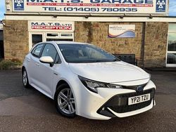 White Used 2021 Toyota Corolla Hatchback | £15,350 (Fair price)