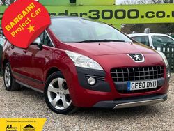 Red Used 2010 Peugeot 3008 Hatchback | £1,350 (Fair price)