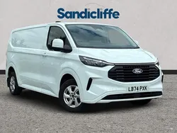 Frozen white (solid colour) Used 2024 Ford Transit Custom | £27,000 (Expensive)