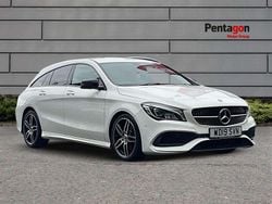 White Used 2019 Mercedes CLA220 Shooting Brake AMG line Estate | £14,700 (Fair price)