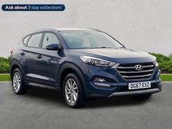 Blue Used 2017 Hyundai Tucson SE SUV | £9,752 (Good price)