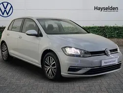 Silver Used 2018 VW Golf VII SE Hatchback | £10,985 (Fair price)