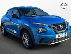 Blue Used 2021 Nissan Juke N-Connecta SUV | £13,800 (Fair price)