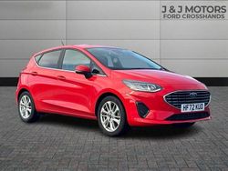 Red Used 2022 Ford Fiesta Titanium Hatchback | £13,995 (Good price)