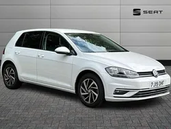 White Used 2019 VW Golf VII Match Hatchback | £13,495 (Good price)