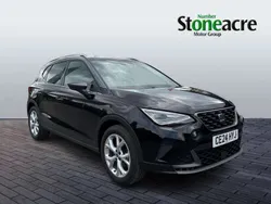 Black Used 2024 Seat Arona FR SUV | £15,995 (Fair price)