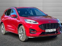 Lucid red Used 2023 Ford Kuga ST-Line SUV | £24,350 (Fair price)