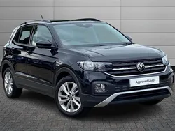 Black Used 2022 VW T-Cross SE SUV | £16,495 (Fair price)