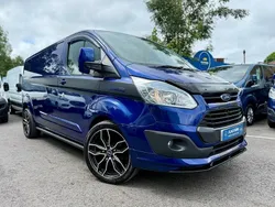 Blue Used 2015 Ford Transit Custom Limited Van | £11,495 (Fair price)