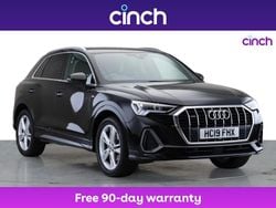 Black Used 2019 Audi Q3 S-Line SUV | £18,949 (Good price)