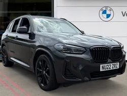 Grey Used 2022 BMW X3 M Sport SUV | £36,197 (Expensive)
