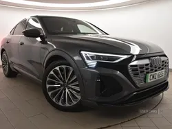 Grey Used 2023 Audi Q8 e-tron S-Line SUV | £46,495 (Super price)
