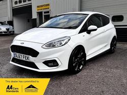 White Used 2017 Ford Fiesta ST-Line Hatchback | £7,999 (A bit pricey)