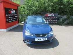 Blue Used 2016 Seat Ibiza CONNECT Hatchback | £7,495 (Fair price)