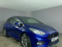 Blue Used 2018 Ford Fiesta ST-Line Hatchback | £7,799 (Fair price)