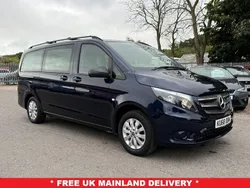 Blue Used 2018 Mercedes Vito MPV | £33,995