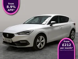 White Used 2022 Seat Leon FR Hatchback | £16,134 (Fair price)