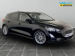 Black Used 2019 Ford Focus Titanium X Hatchback | £10,495 (Fair price)