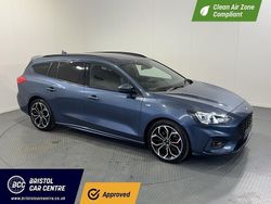 Blue Used 2019 Ford Focus ST-Line X Estate | £11,440 (Fair price)