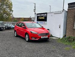 Red Used 2015 Ford Focus Titanium Estate | £3,290 (Good price)