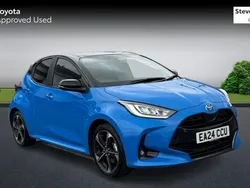 Blue Used 2024 Toyota Yaris Hybrid Edition Hatchback | £25,050