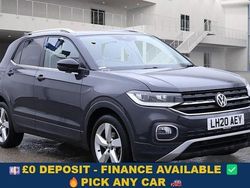 Grey Used 2020 VW T-Cross SEL SUV | £11,849 (Fair price)