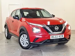 Red Used 2022 Nissan Juke Visia SUV | £13,498 (Fair price)