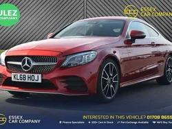 Red Used 2019 Mercedes C300 AMG Line Premium Coupe | £18,480 (Good price)