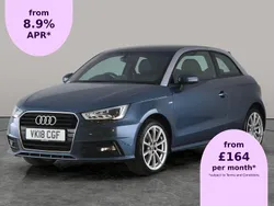 Blue Used 2018 Audi A1 S-Line Hatchback | £10,158 (Fair price)
