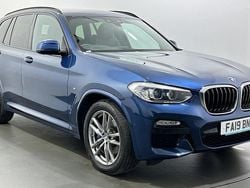 Blue Used 2019 BMW X3 M Sport SUV | £23,992 (Good price)