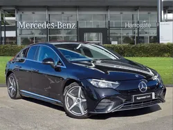 Black Used 2022 Mercedes EQE350 AMG Line Premium Sedan | £36,250