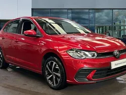 Red Used 2024 VW Polo Life Hatchback | £18,797 (Fair price)