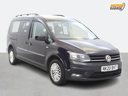 Black Used 2020 VW Caddy Maxi Life Life MPV | £17,895 (Fair price)