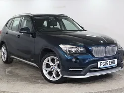 Blue Used 2015 BMW X1 xLine SUV | £10,075 (Good price)