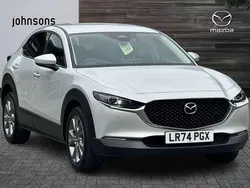 Silver Used 2024 Mazda CX-30 Exclusive-Line SUV | £21,250 (Fair price)