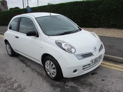 White Used 2010 Nissan Micra Visia Hatchback | £1,295 (Fair price)