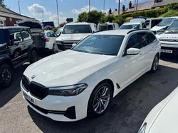 White Used 2021 BMW 530 Comfort Edition Estate | £19,995 (A bit pricey)