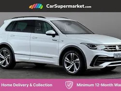 White Used 2023 VW Tiguan R-line Edition SUV | £28,797 (A bit pricey)
