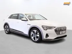 White Used 2020 Audi e-tron Advanced SUV | £19,895 (Fair price)