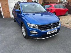 Blue Used 2018 VW T-Roc SE SUV | £11,999 (Expensive)